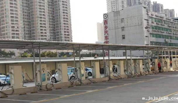 西乡客运站充电站120KW双枪直流充电桩项目案例 西乡客运站充电站120KW双枪直流充电桩项目案例